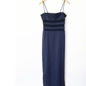 90's Black Evening Dress